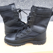 New high-waisted leather boots breathable boots portable light boots