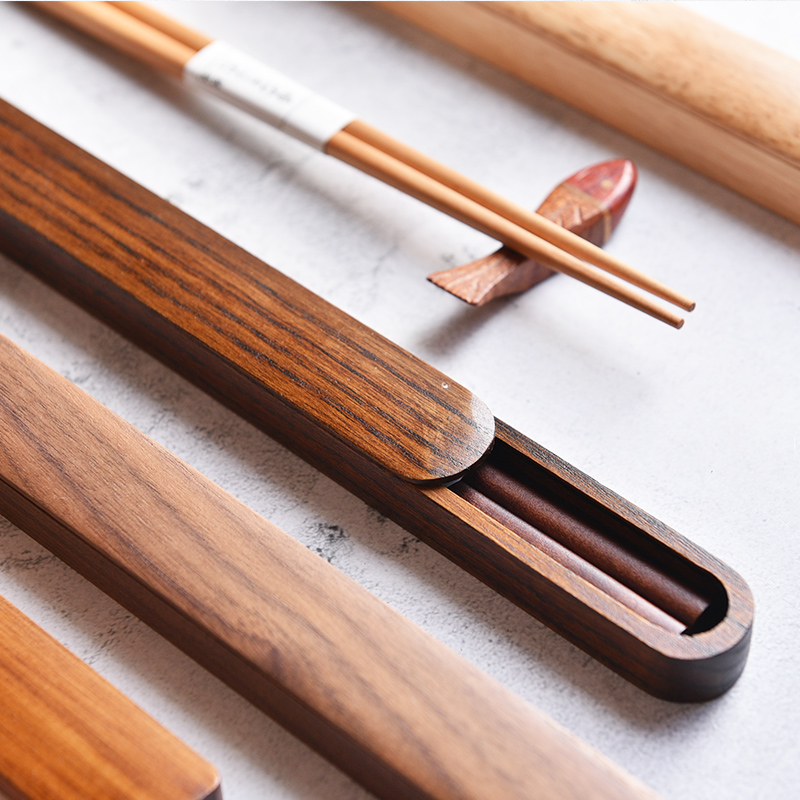 日式创意筷子盒套装
