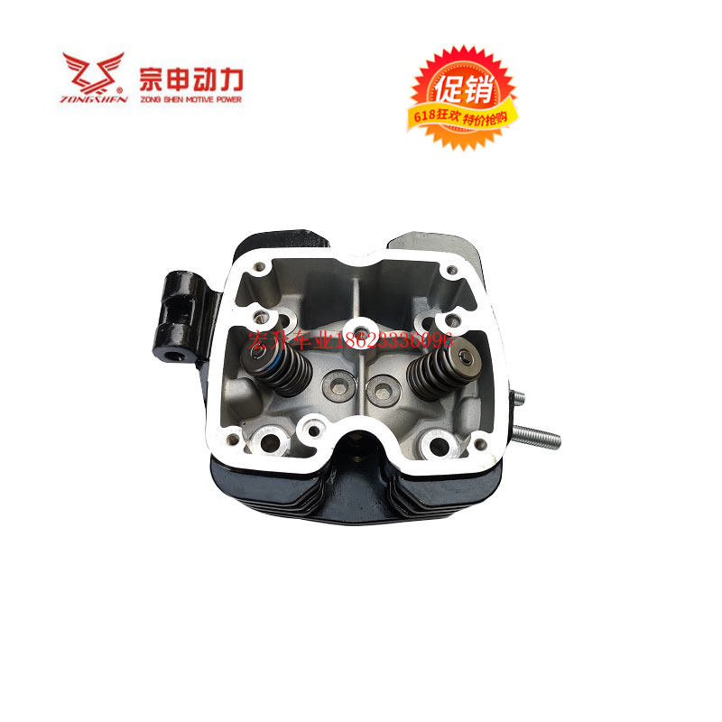 Jiangsu Zongshen Three Wheel Motorcycle Water Cold 200 250 300 cylinder head valve