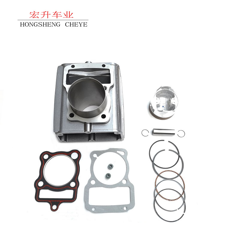 Xinyuan XY three-wheeled locomotive accessories water-cooled boiling type CG175 200 cylinder sleeve cylinder cylinder piston ring