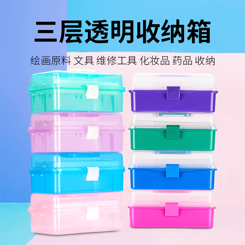 Art Toolbox Painting Art Box Box Storage Box Home Storage Box Portable Hardware Large Storage Box