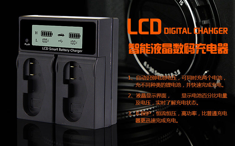 Nikon EN-EL18a Charger Battery Charger Nikon D5 D4 D4S Two-seat Charge d800 handle