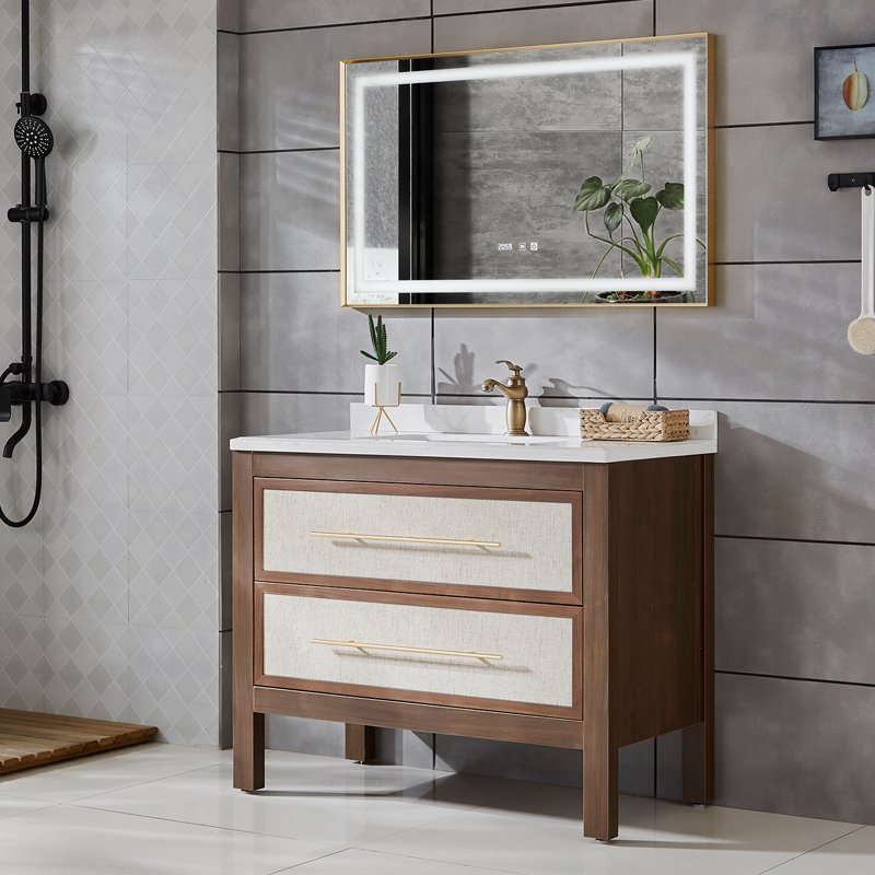 Chinese style bathroom cabinet combination floor-standing bathroom set washbasin washbasin cabinet powder room washstand bath cabinet
