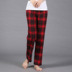 Quần kẻ sọc mùa hè Pyjama nữ mỏng kích thước lớn Quần nhà dành cho nữ Quần cotton Mùa xuân và mùa thu Quần nhà rộng rãi quần ống rộng nữ Quần tây