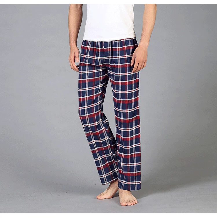 Quần cotton nam pyjama mùa xuân và mùa thu trung niên kích thước lớn quần đũi nữ đẹp