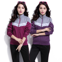 Mother spring jacket 2020 new foreign style middle-aged spring and autumn casual coat middle-aged sportswear suit suit womens