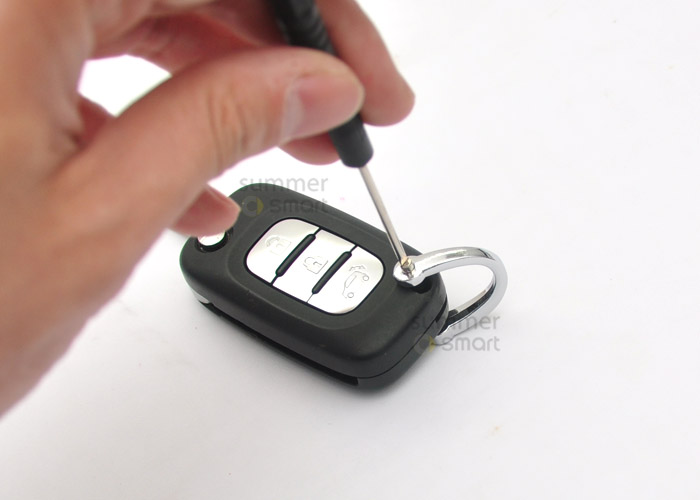 09-18 Phụ kiện xe thông minh Thép không gỉ Vòng chìa khóa Kim loại Móc treo Móc khóa - Ô tô nội thất Accesseries nệm lót ghế xe hơi