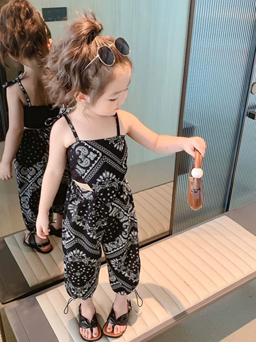Комплект, летняя детская летняя одежда, детская одежда, в западном стиле