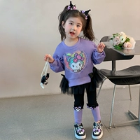 035 Стиль фиолетовой пряжи