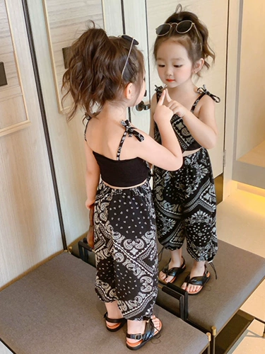 Комплект, летняя детская летняя одежда, детская одежда, в западном стиле