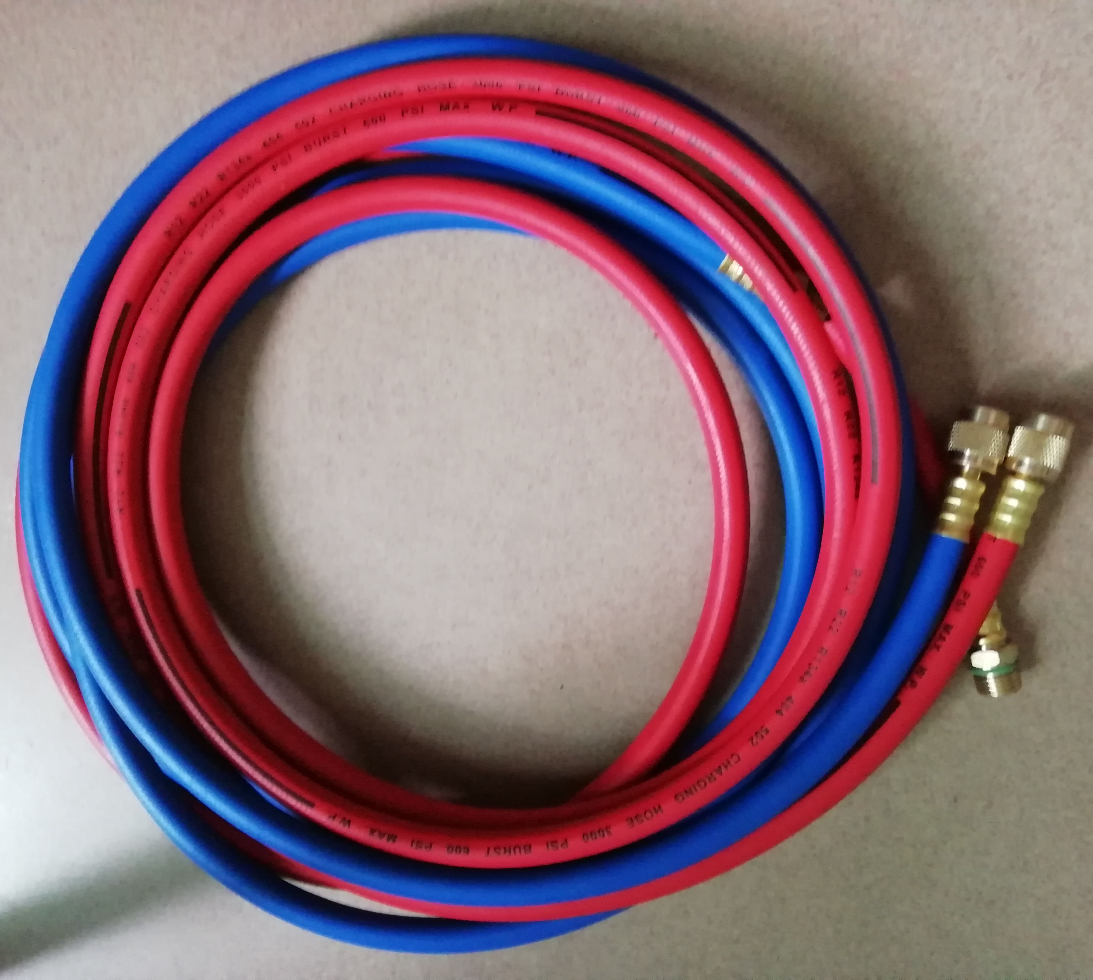 Robin Nair AC350C AC375C refrigerant hose refrigerant machine plus liquid pipe refrigerant high and low pressure hose 3m