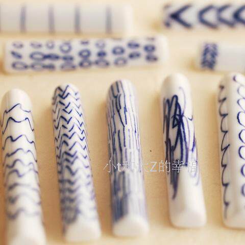 Japan Imports East House Prints of Japanese Style Ceramic Chopstick Racks and Wind Hand Ideas 