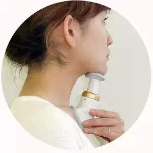 Japanese original double chin stretch neck lift face contour spring exercise beauty tool