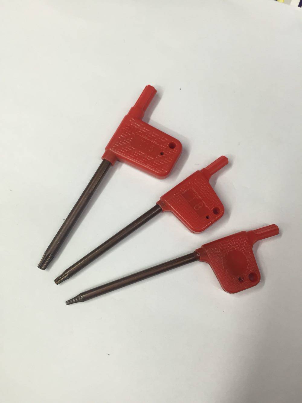 Popular products CNC knife bar accessories plum Hua Red Flag wrench T6T7T8T10T15T20 manufacturers direct sales