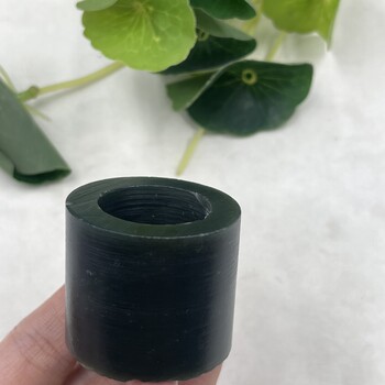 Xinjiang hotan jade sapphire qiemo ring scraps ring mouth 22 ring circle jade scraps free shipping