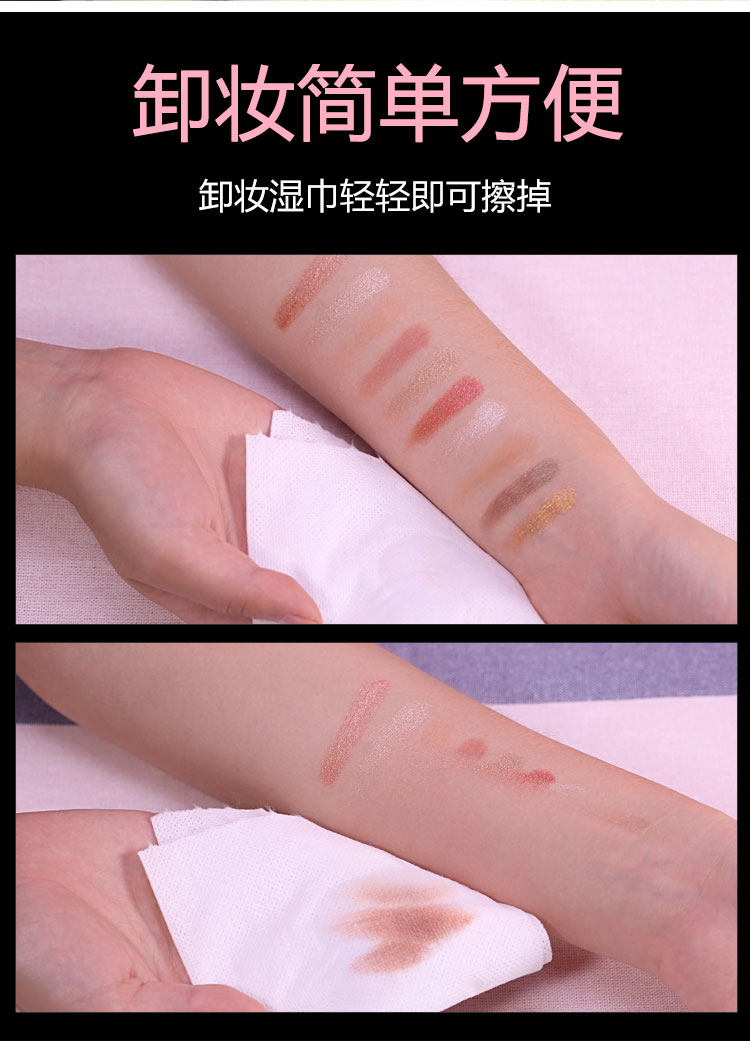 Xuất khẩu Dubai FEBBLE khay bóng mắt Rượu vang đỏ hồng phân cực cực khoái phấn má hồng làm nổi bật khay trang điểm dạng lỏng - Bộ sưu tập trang điểm má hồng 3ce