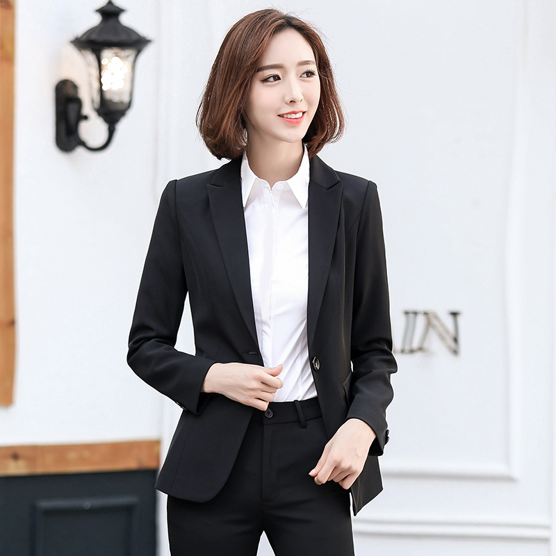 [USD 70.21] Occupation suit female 2018 new fashion temperament suits ...