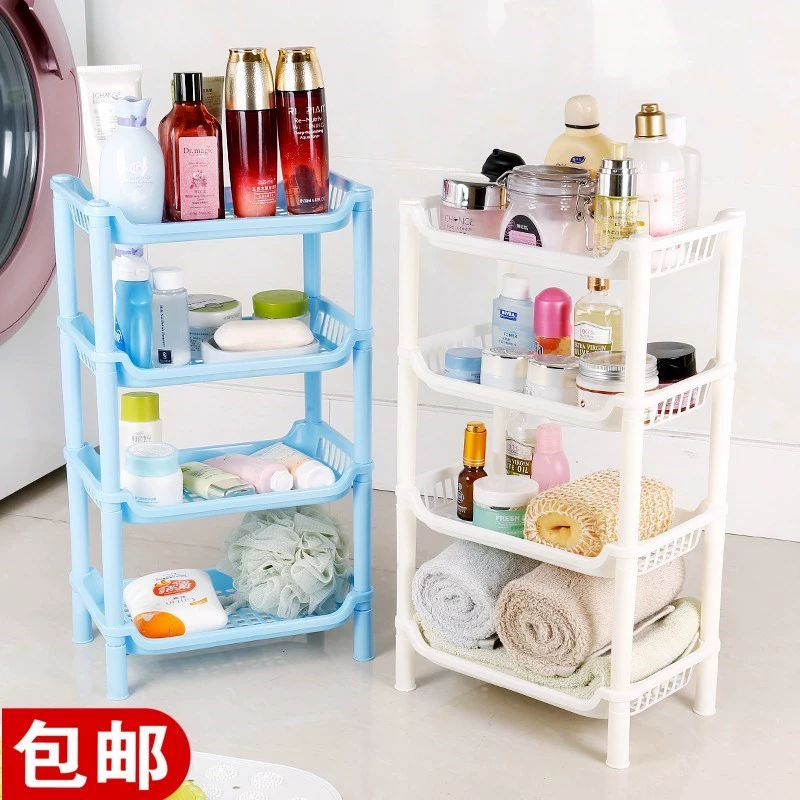 Phòng tắm đặt kệ quần áo sạch sẽ để lưu trữ các cửa hàng bách hóa nhỏ đơn giản tường sáng tạo phòng tắm nhà bếp mặt dây chuyền vẻ đẹp - Thiết bị sân khấu