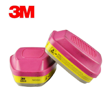 3M 60928 gas mask filter box chemical anti-radioactive gas odor activated carbon filter box filter Cotton