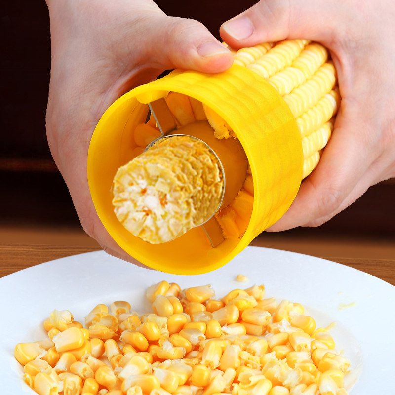 Household corn grain stripper Corn stripper Kitchen corn stripping artifact Quick corn removal gadget separator