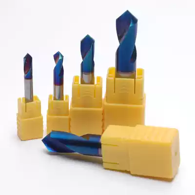 HRC65 degree centering drill Positioning drill Fixed-point drill Tungsten steel alloy coating angle 90 degree CNC CNC knife 4 6 8
