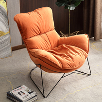 Nordic luxury single sofa chair Snail chair modern simple living room balcony bedroom leisure lazy sofa recliner