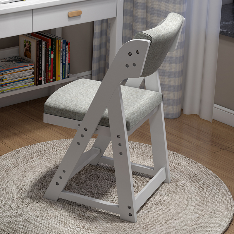 Solid wood lifting chair home school and secondary school students tables and chairs adjustable with backstool learning to write desk and chair computer chair