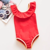 Детский милый купальник для девочек для принцессы для плавания, в корейском стиле