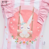 Детский модный высококачественный быстросохнущий купальник для принцессы, 3 лет