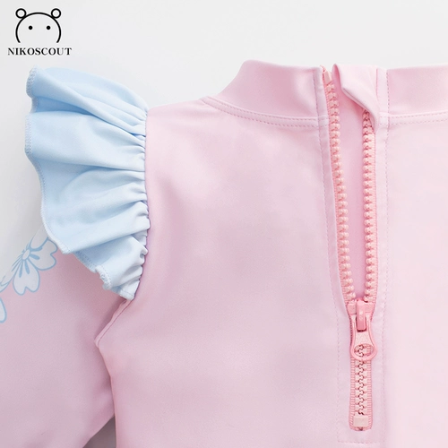 Купальник, детское платье, лонгслив, в западном стиле, 10 лет, 12 лет, защита от солнца