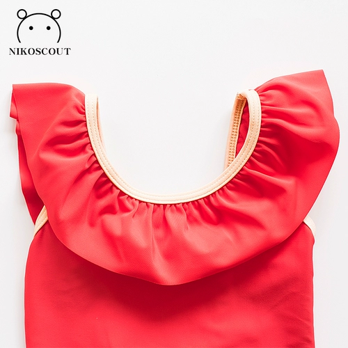 Детский милый купальник для девочек для принцессы для плавания, в корейском стиле