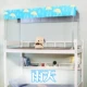 Rèm cửa phòng ngủ của sinh viên đại học dưới phòng ngủ lát gạch giường đơn 幔 khung rèm giường tầng