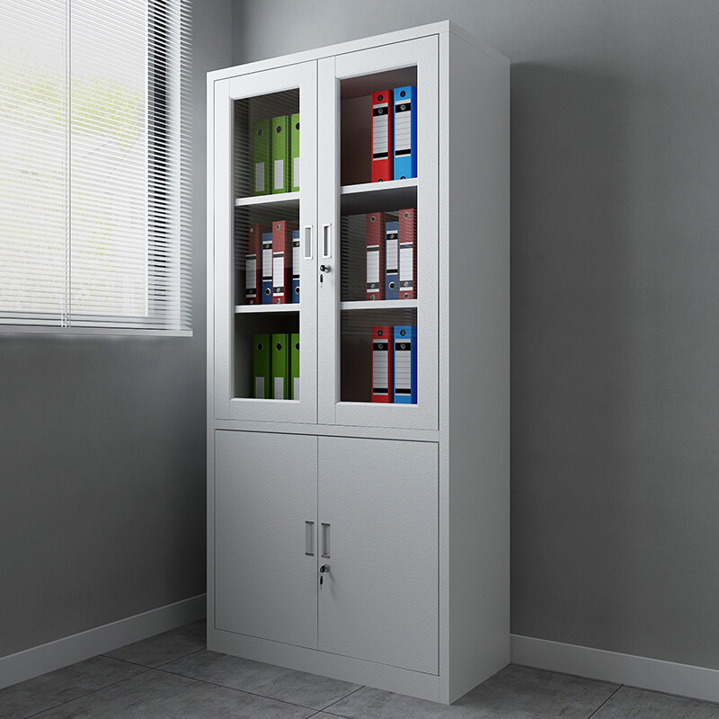 Office filing cabinet low cabinet steel storage cabinet financial cabinet with lock iron cabinet A4 data cabinet office filing cabinet