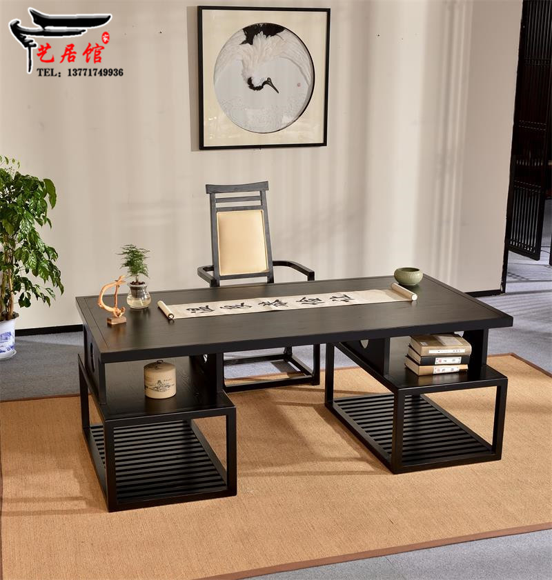 Modern New Chinese Soliwood Desk Desk Desk Desk Desk Desk Desk Furniture Boss Table