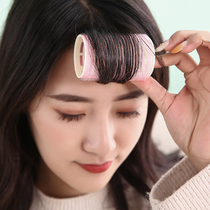 Air bangs curling hair tube lazy self-adhesive eight-character hair roll fluffy sleep shaping plastic clip fixing artifact