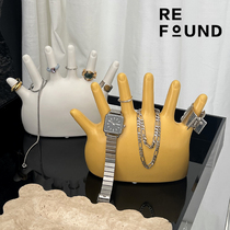 ReFound six-finger ring storage decorative ornaments ceramic palm jewelry stand fashionable creative original design