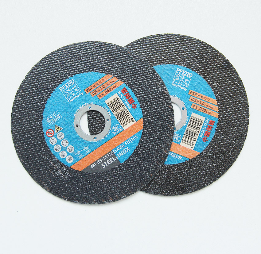 German horse ring PFERD125*1 stainless steel ultra-thin cutting fragment 105*1 metal grinding wheel slice STEELINOX