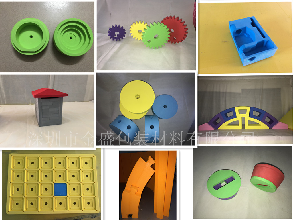 Custom gift box shockproof EVA products Flocking lined toolbox inner tray Wire cutting carved one-piece forming tray