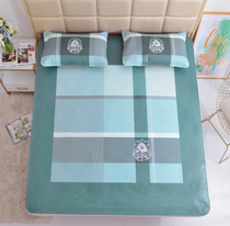 The Xinshan Channel painted skin skin soft skin head buffalo cool seat 1 8m 1 5m three set bed summer