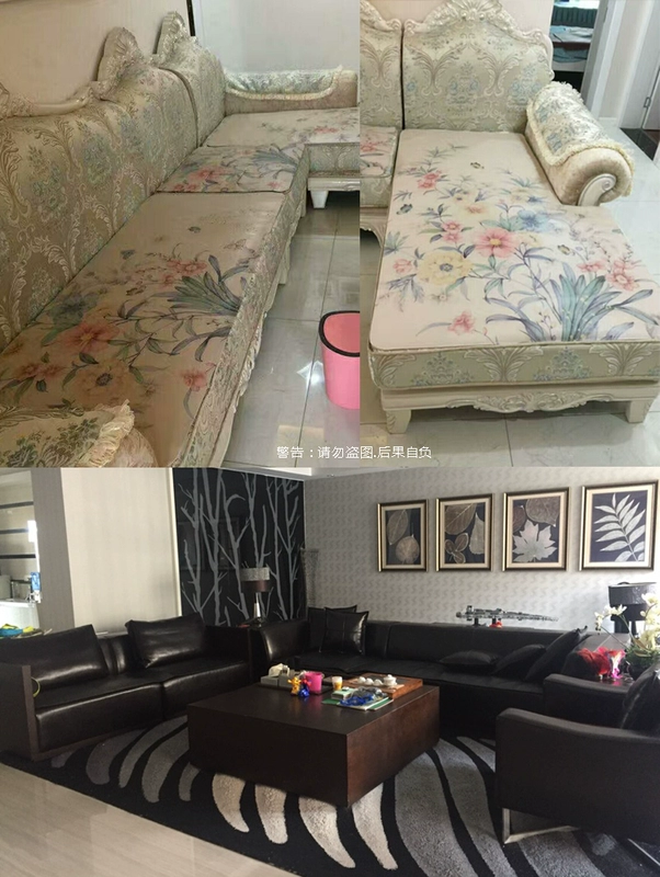 Tùy chỉnh mùa hè lớp đầu tiên trâu sofa đệm da non-slip đệm phòng khách đệm da mềm gỗ gụ sofa