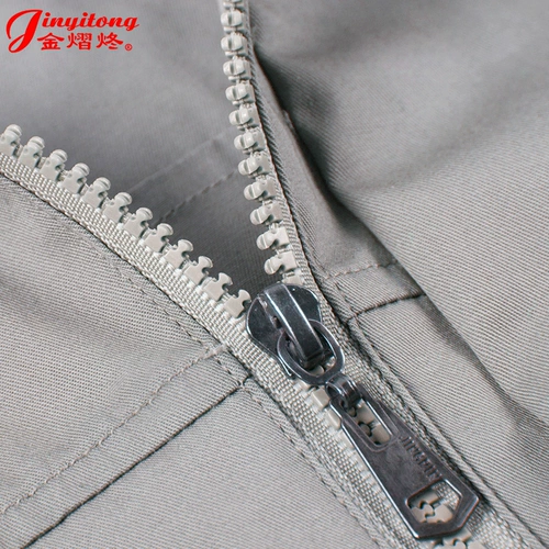 Хлопковый летний износостойкий комбинезон, короткий рукав