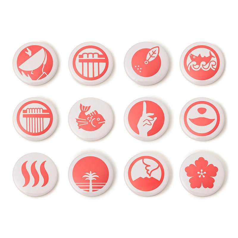 BEAMS JAPAN BADGE JAPAN MAKING CLASSIC FUJI MOUNTAIN ALL PREFECTURAL BEPIN BADGES #D-Taobao