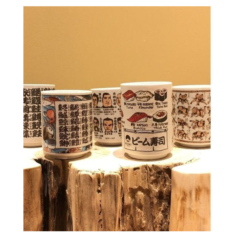 BEAMS JAPAN япония система классическая фудзи гора марка японский Ресторан керамика суши чашка чашки 