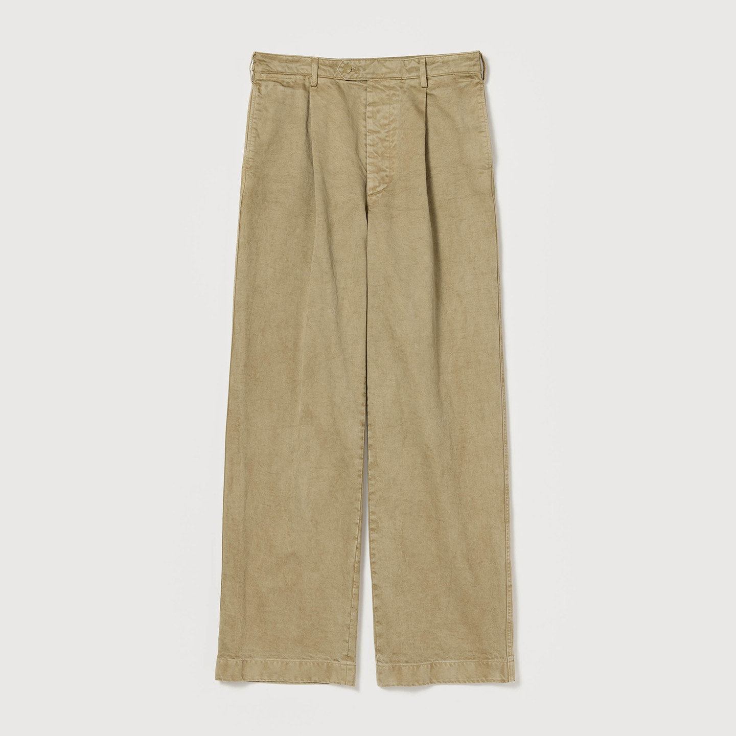 AURALEE 25AW PRODUCT DYED FINX CHINO ONE-TUCK PANTS 休闲长裤评价