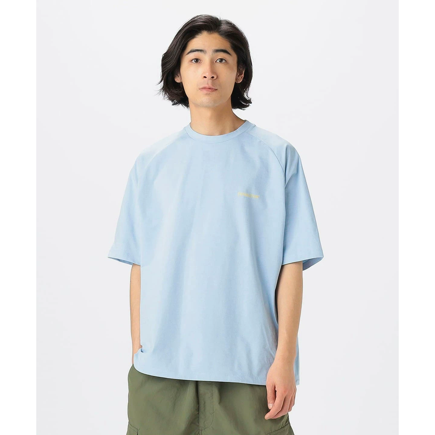 Футболка с короткими рукавами BEAMS B:MING 25SS PENDLETON в индийском стиле, модель 92-08-0222-964