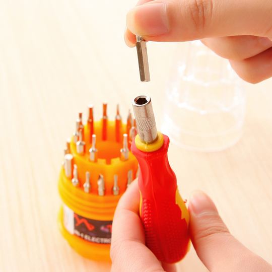 31 all-in-one multifunction screwdriver set of cross small screwdriver screw driver Apple mobile phone unscrewing computer repair tool