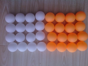 Annual meeting lottery box with balls orange red lottery ball touch prize ball orange white table tennis 50