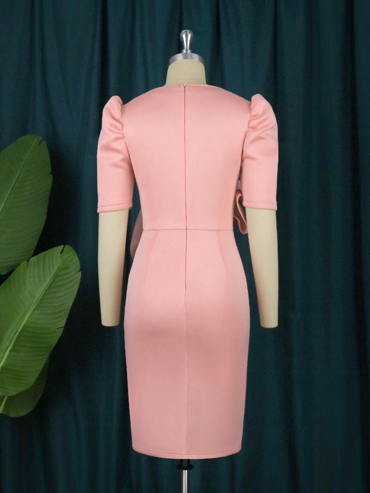 Тонкий габаритный цветы. Цвести платья платье Three-dimensional Flower Party Dress 