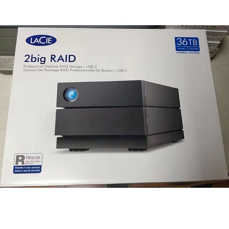 ReizLaCie desktop Hard disc array 36T 36TB Enterprise class 2Big RAID Double disc USB3 1 TypeC
