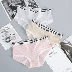 Đồ lót nữ 3 tải nữ cotton Nhật Bản học sinh eo thấp học sinh trung học 100% cotton kháng khuẩn Đồ lót Hàn Quốc